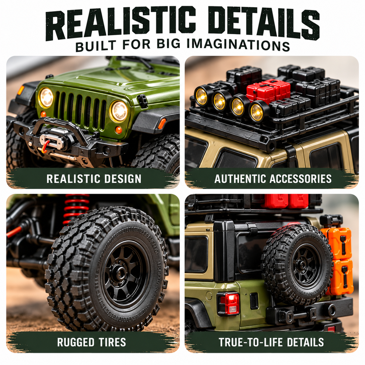 🏔️ 24 Days of American Off-Road Legends – 24 Unique 4×4、Trucks & Adventure Vehicles