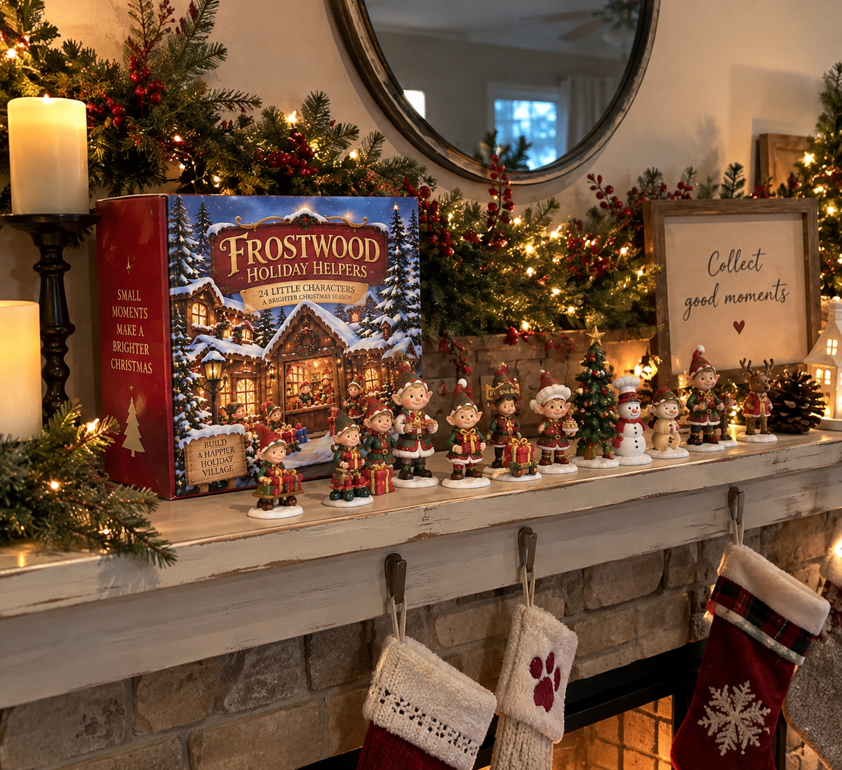 24 Little Christmas Helpers - 24 Characters, 24 Holiday Stories