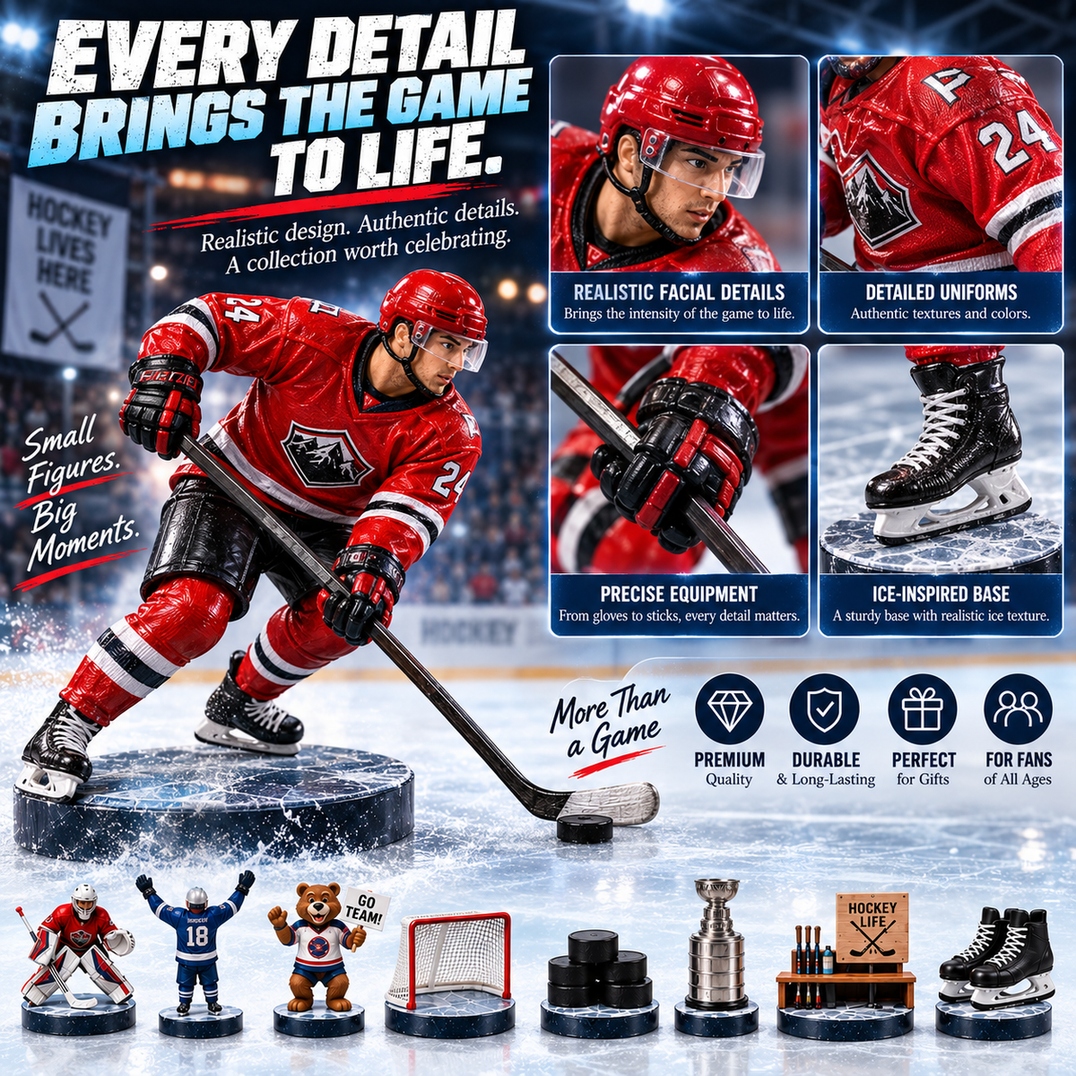 🏒 Ready to Hit the Ice?! 🏆 2026 Hockey Legends Advent Calendar – 24 Days of Epic Plays, Big Moments & Collectible Surprises!