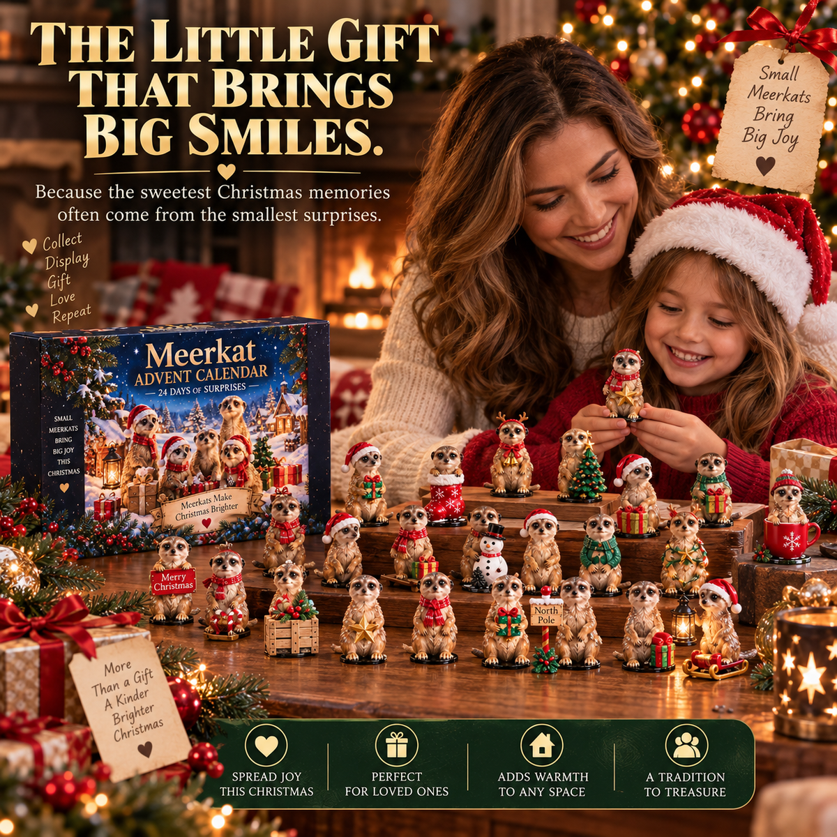 πΎ Meerkat Christmas Advent Calendar β 24 Curious Little Meerkats, 24 Days of Holiday Surprises