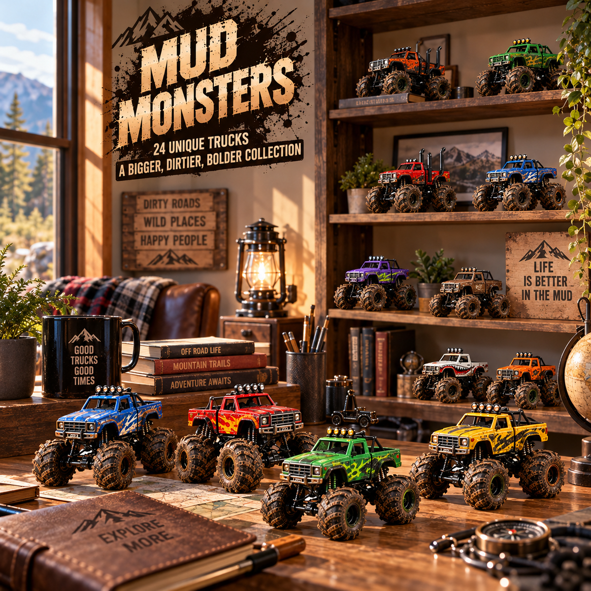 🔥 Ready to Get Dirty?! 🛻 2026 Mud Monsters Advent Calendar – 24 Days of Bigger, Bolder Off-Road Adventures!