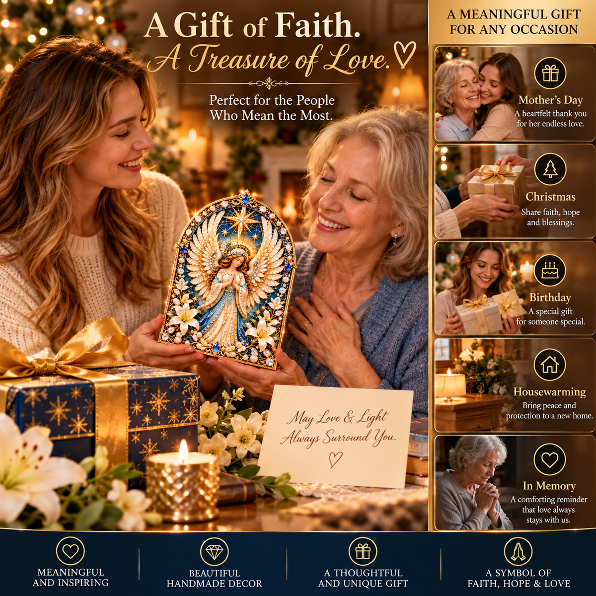 🪽 A Little Angel, A Lifetime of Love ✨ Create Your Own Sparkling Symbol of Faith & Hope