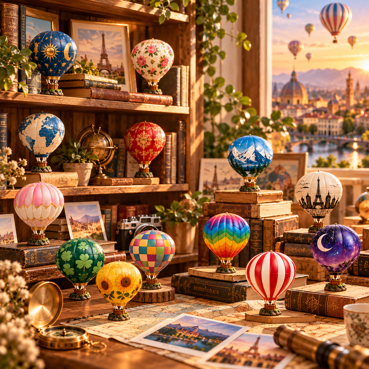 🎈 Ready to Let Your Dreams Take Flight? ✨ 2026 Hot Air Balloon Advent Calendar – 24 Days of Romance & Wonder!