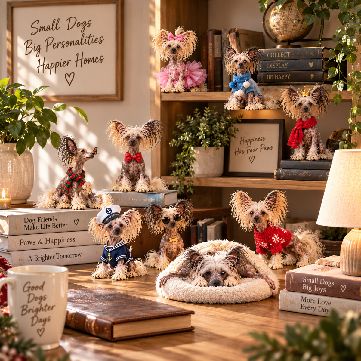 24 Days of Crested Dogs – 24 Unique Collectible Figurines Christmas Advent Calendar