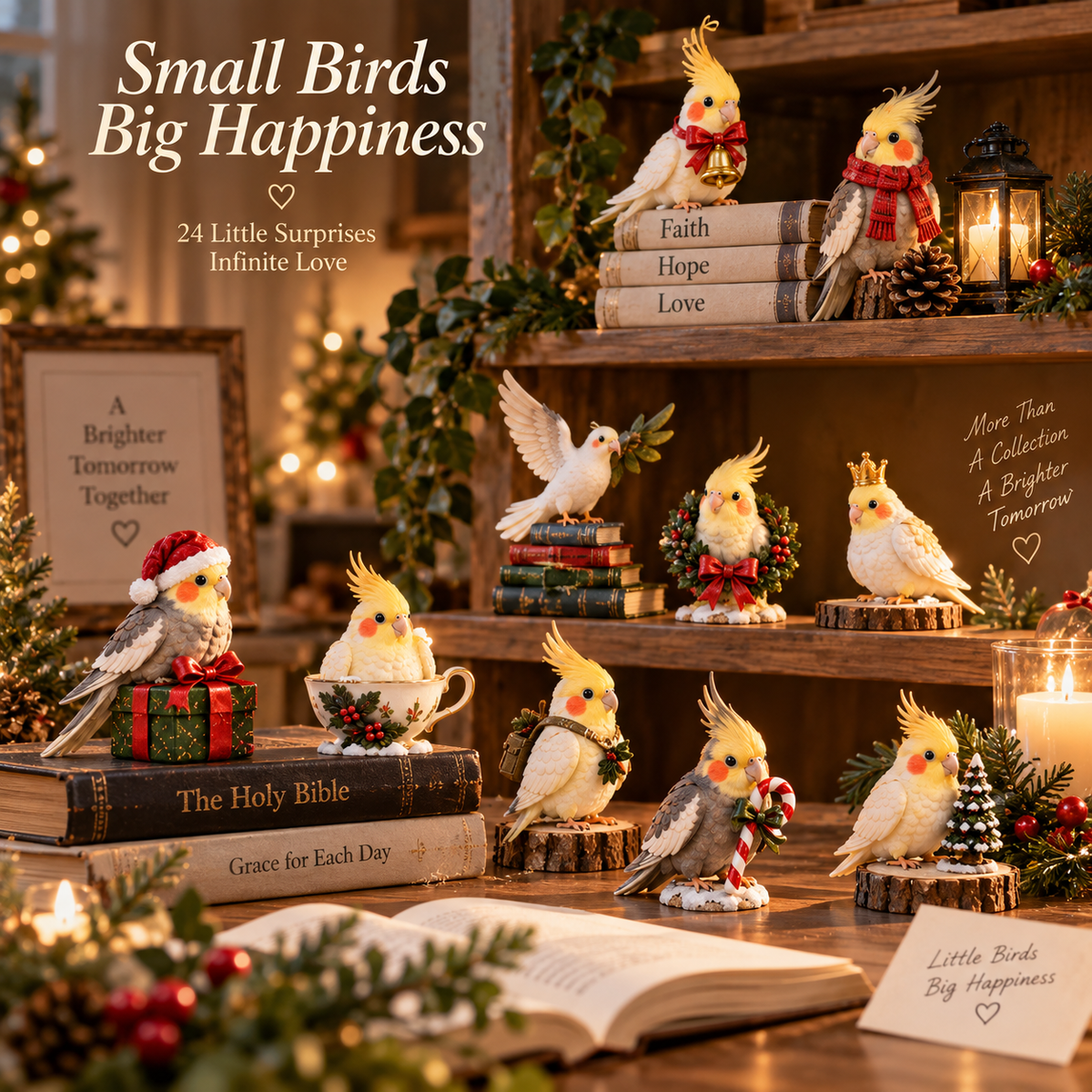 π¦ 24 Days of Cockatiel Joy β 24 Little Personalities to Discover