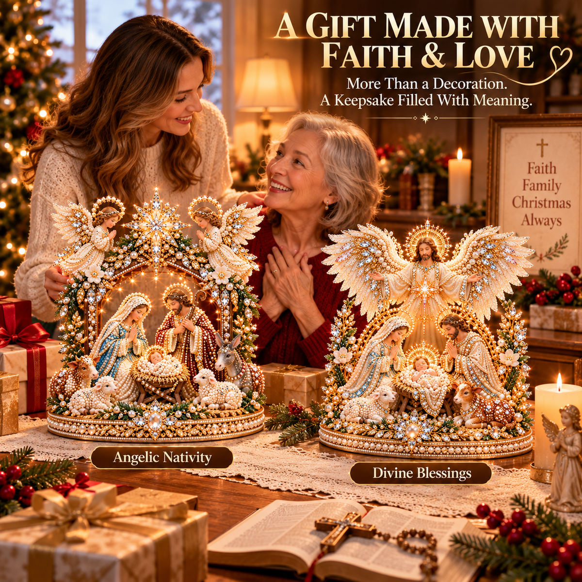 ✨ Ready to Bring Bethlehem to Life? ✝️ 2026 Nativity 3D Pearl Art DIY Kit – A Masterpiece Made With Faith!
