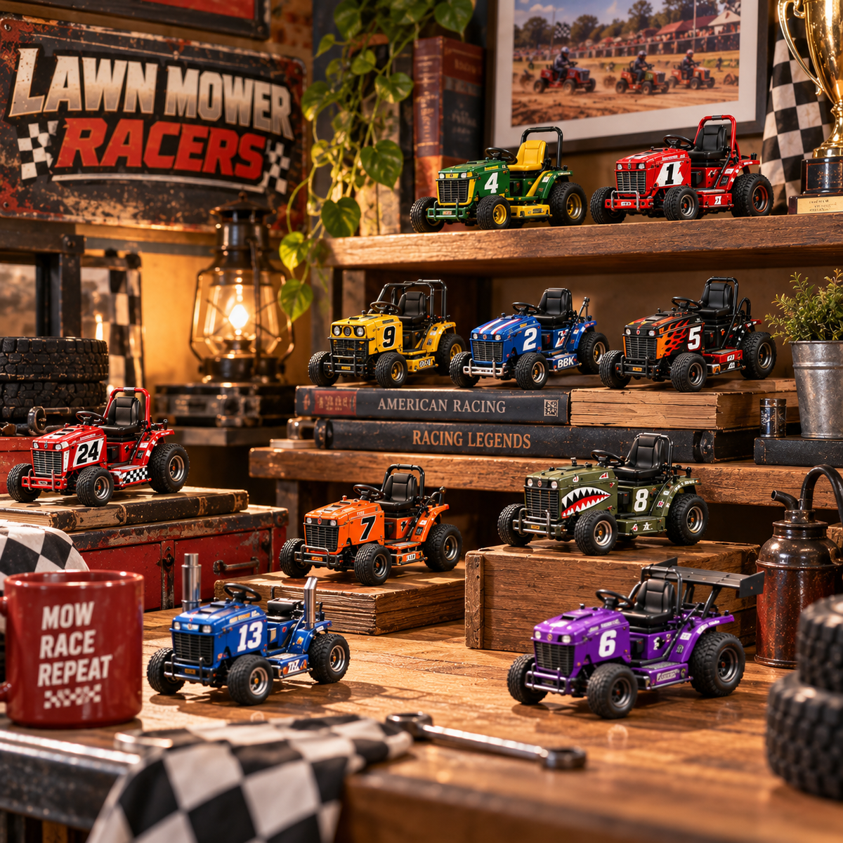 🔥 Who Says Lawn Mowers Can't Race?! 🏁 2026 Lawn Mower Racers Advent Calendar – 24 Days of Backyard Racing Madness!