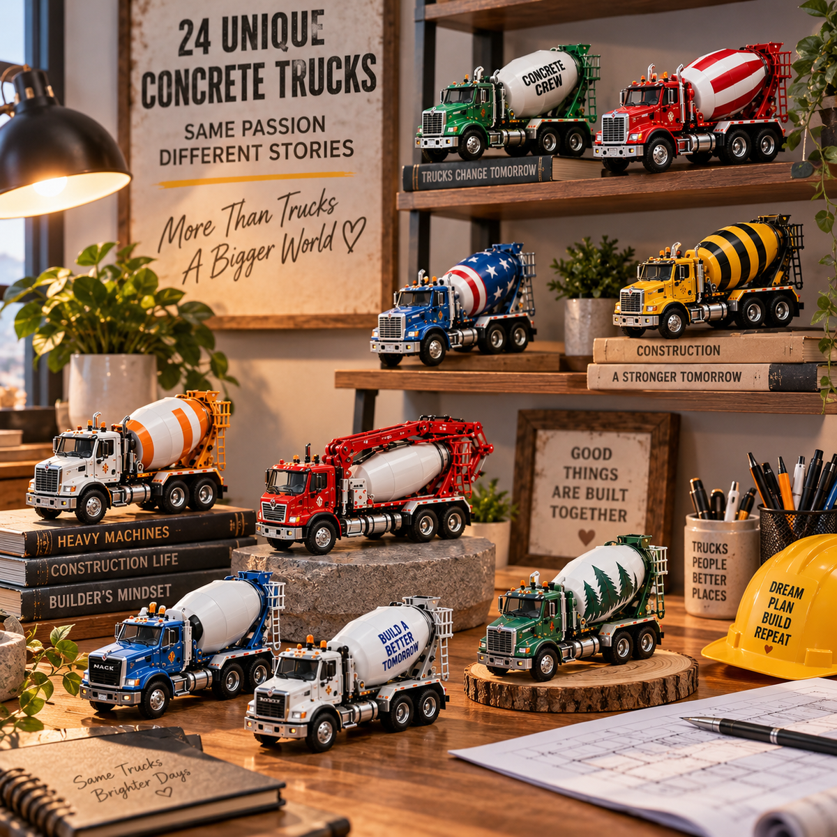 🚧 24 Days. 24 Concrete Trucks. Built for People Who Love the Job.