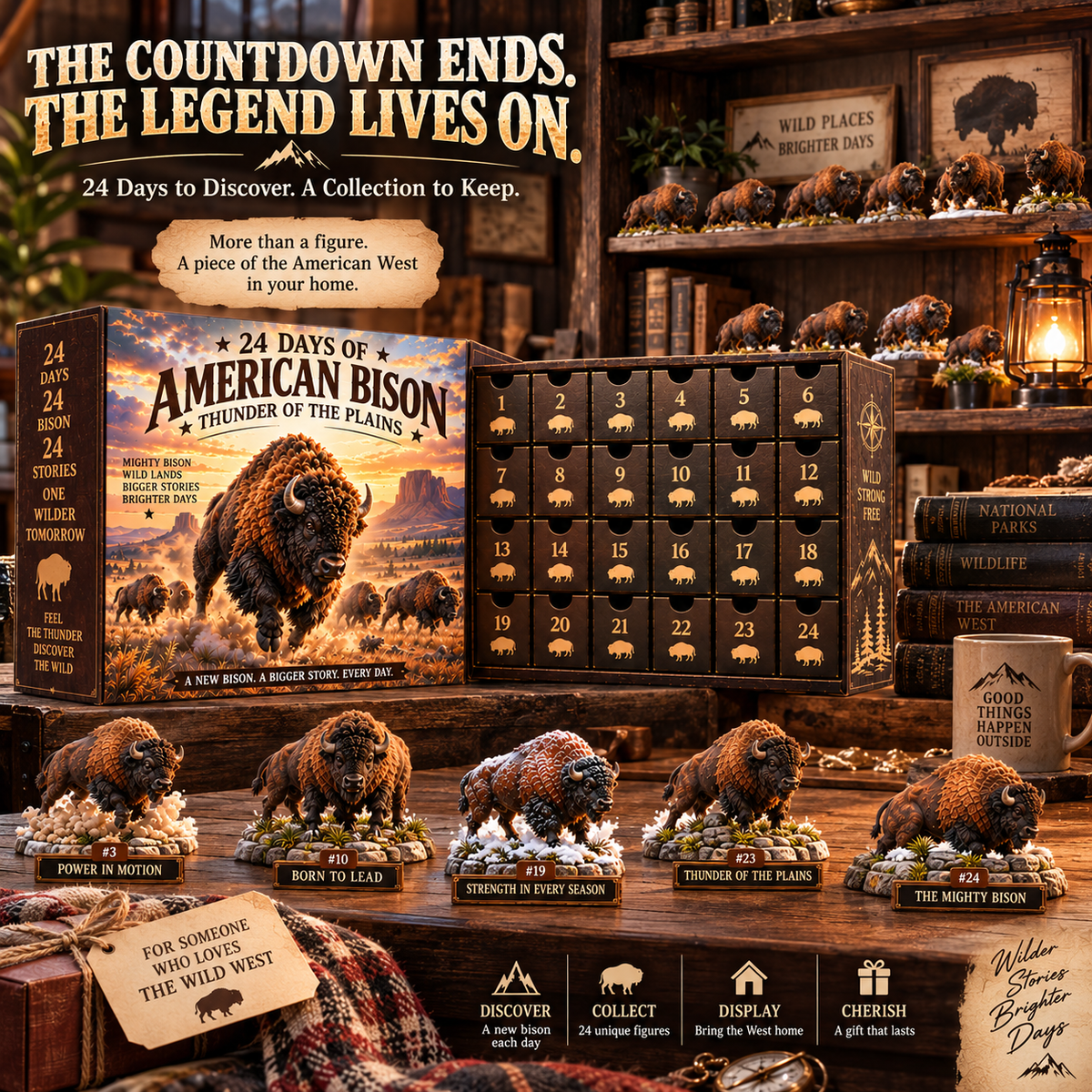 π¦¬24 Days of Wild American Bison β The Spirit of the Great Plains