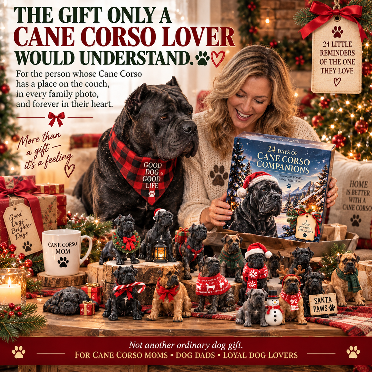πΎ 24 Days of Cane Corso Love β Big Dog, Bigger Heart, Always Family β€οΈ