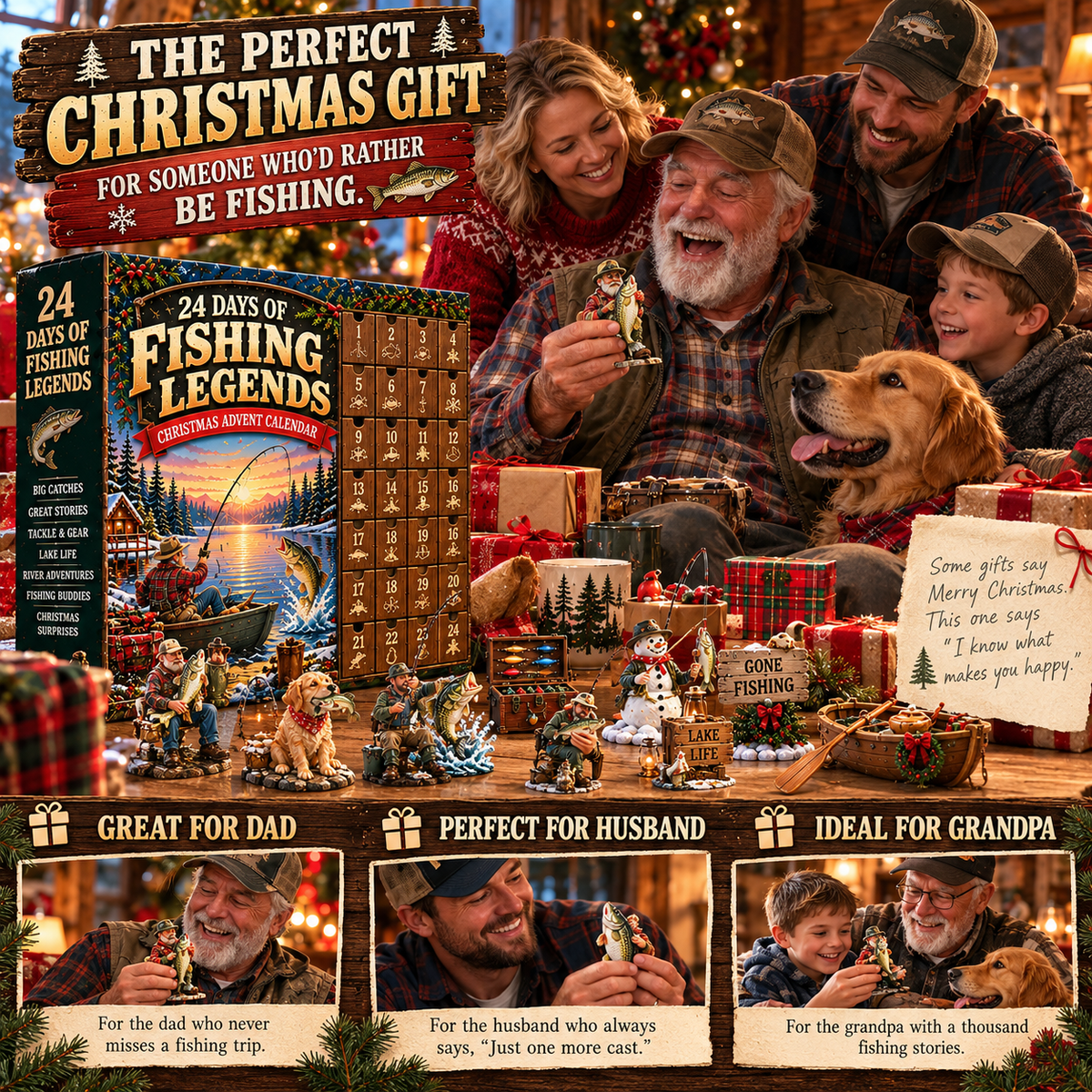🐟🎁 24 Fishing Surprises, One Unforgettable Christmas – Advent Calendar 2026