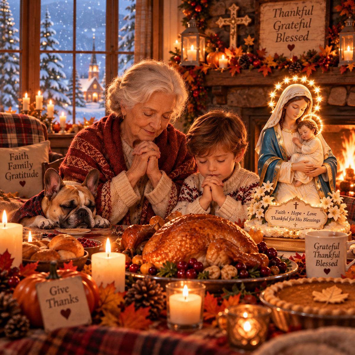 🔥Hot Sale 50% OFF!!! 2026, that is Thanksgiving of Mary, Jesus and us!