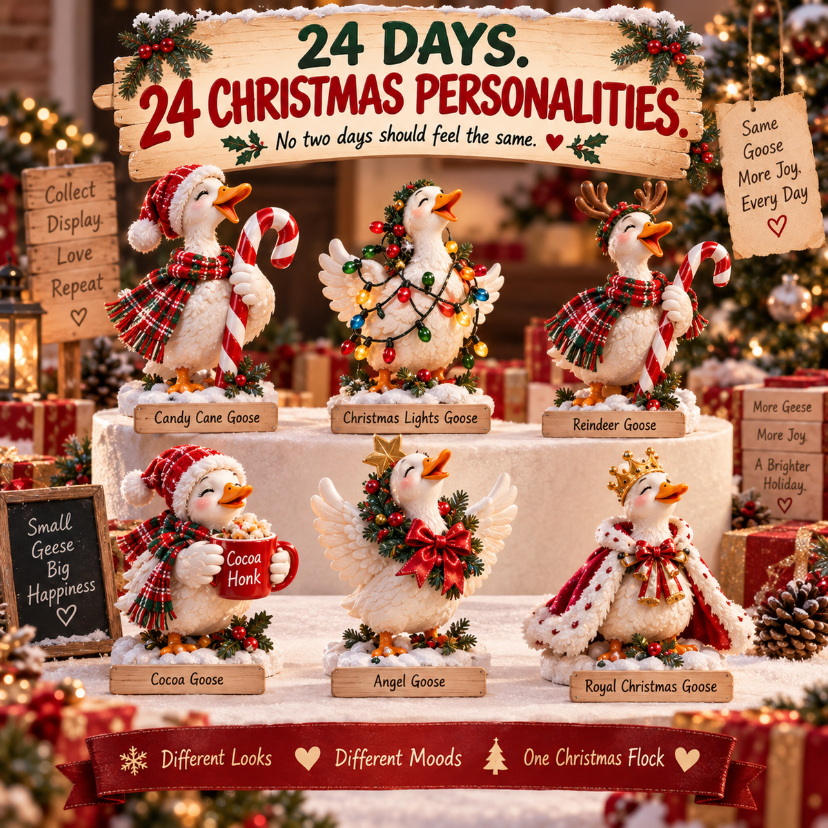 đȘż 24 Days of Christmas Goose â Meet a New Holiday Personality Every Day đ
