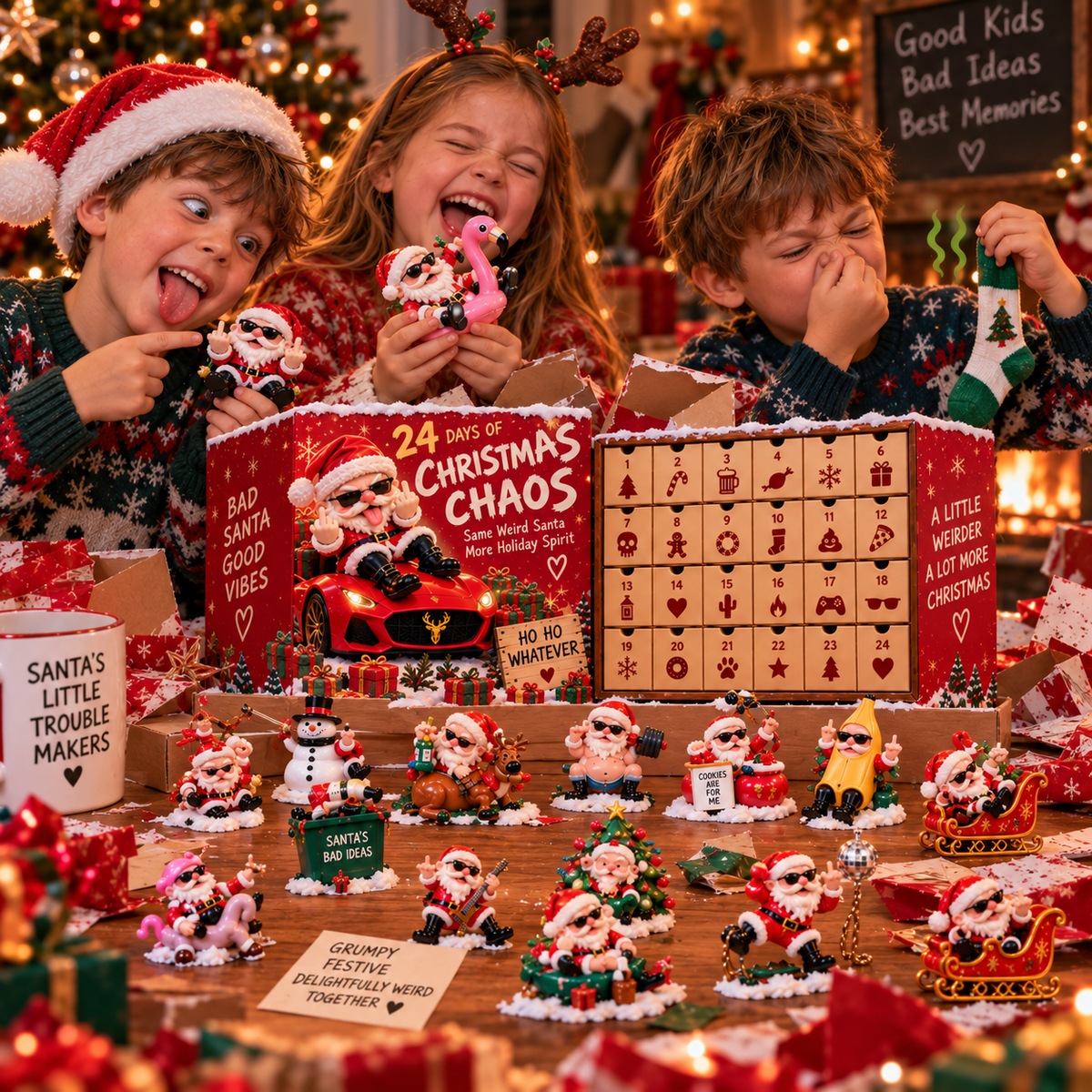 🎅 24 Days of “Ho Ho Whatever” — Bad Santa Christmas Surprise Collection