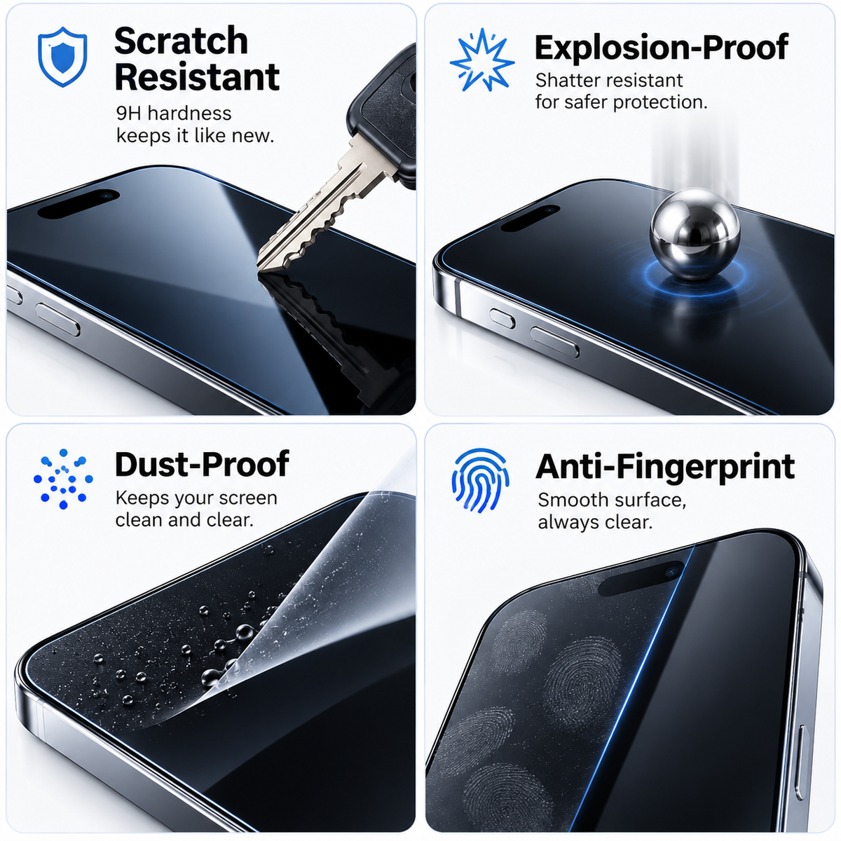 🔥LAST DAY 50% OFF iPhone 18 Screen Protector -Dust-Free, Bubble-Free & Auto-Align!!!