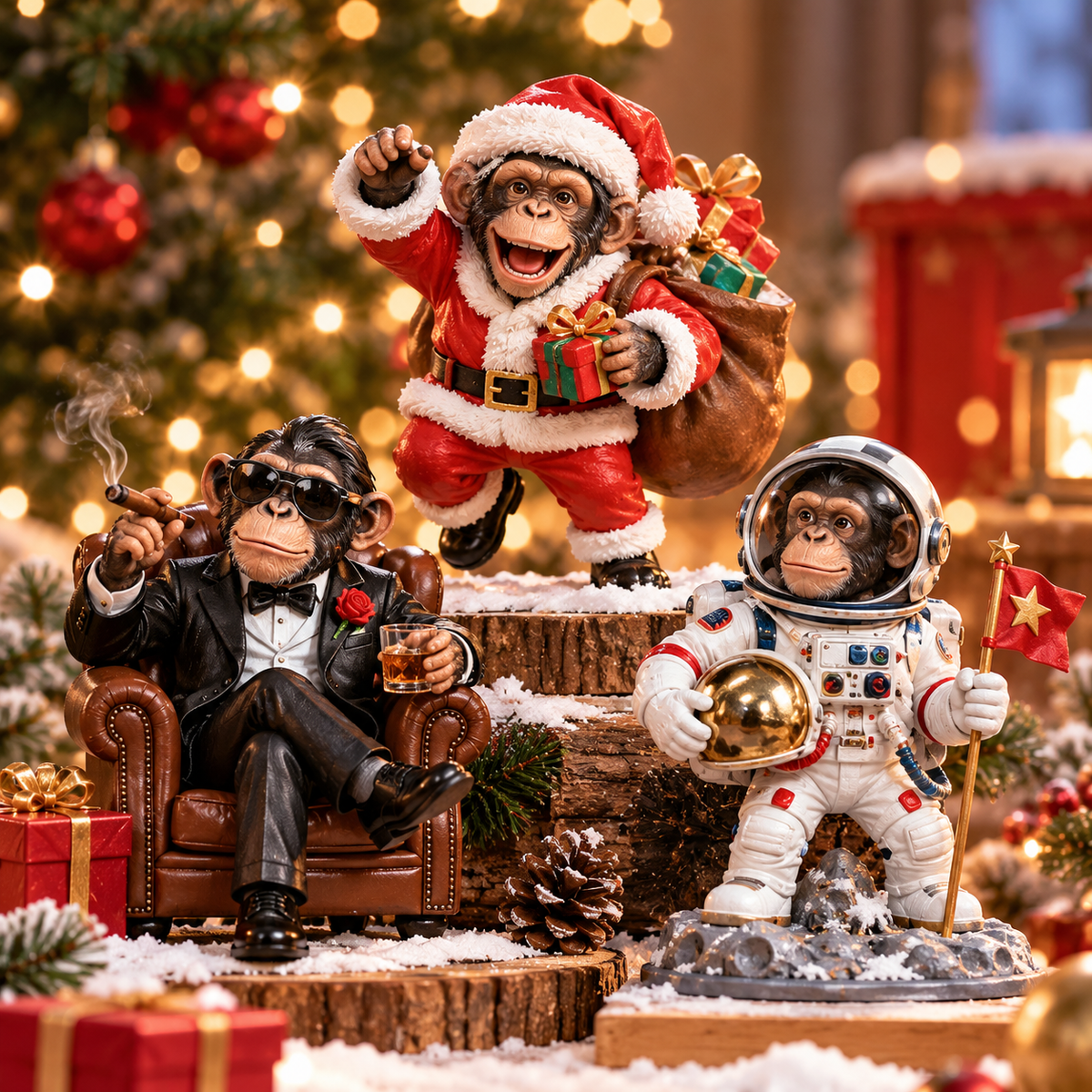 OMG! WANTED: CHRISTMAS GIFT THIEF! ππ24 Days of Monkey Business
