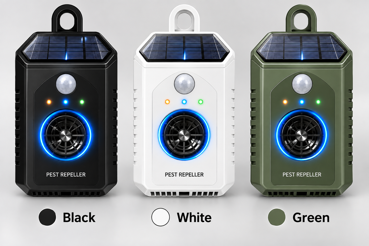 KEEP THE PESTS OUT!!! ⚡⚡⚡Solar Ultrasonic Pest & Rodent Repeller