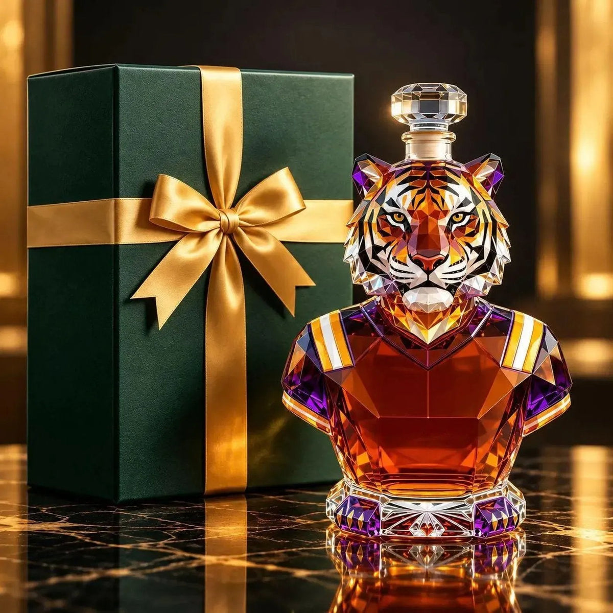 👑 Born to Stand Out?! 🐅 Royal Tiger Crystal Decanter – For Men Who Appreciate the Extraordinary