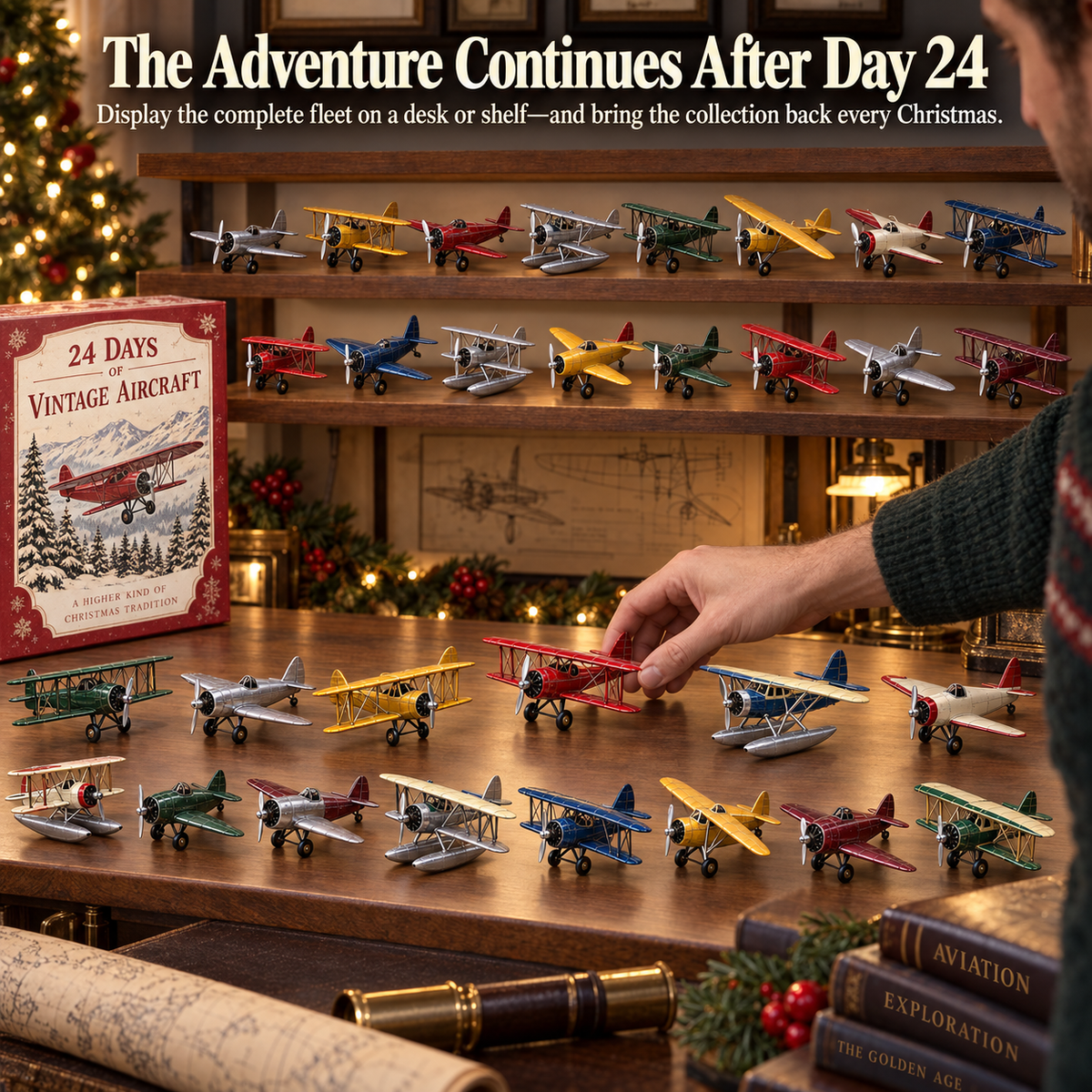 ✈️ Legends of the Sky – 24-Day Vintage Aircraft Advent Calendar