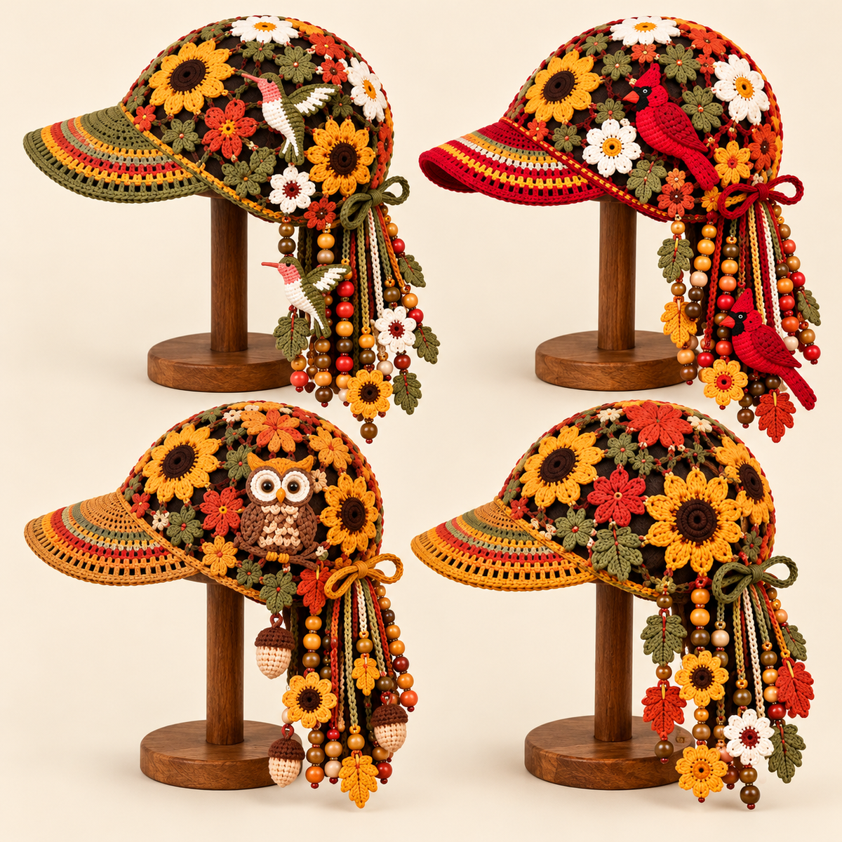 🍂 Ready to Wear a Little Autumn Magic? 🌻 4 Nature-Inspired Styles – Beautiful Details, Endless Fall Charm!