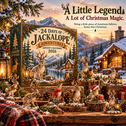 🐇🌲 24 Days of Jackalope Magic – Christmas Advent Calendar 2026