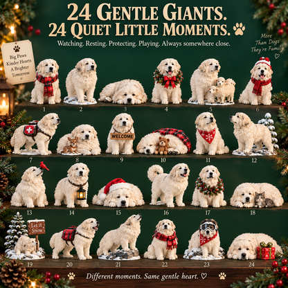 🐾24 Days of Great Pyrenees — Big Paws, Gentle Hearts & 24 Moments to Treasure 🤍