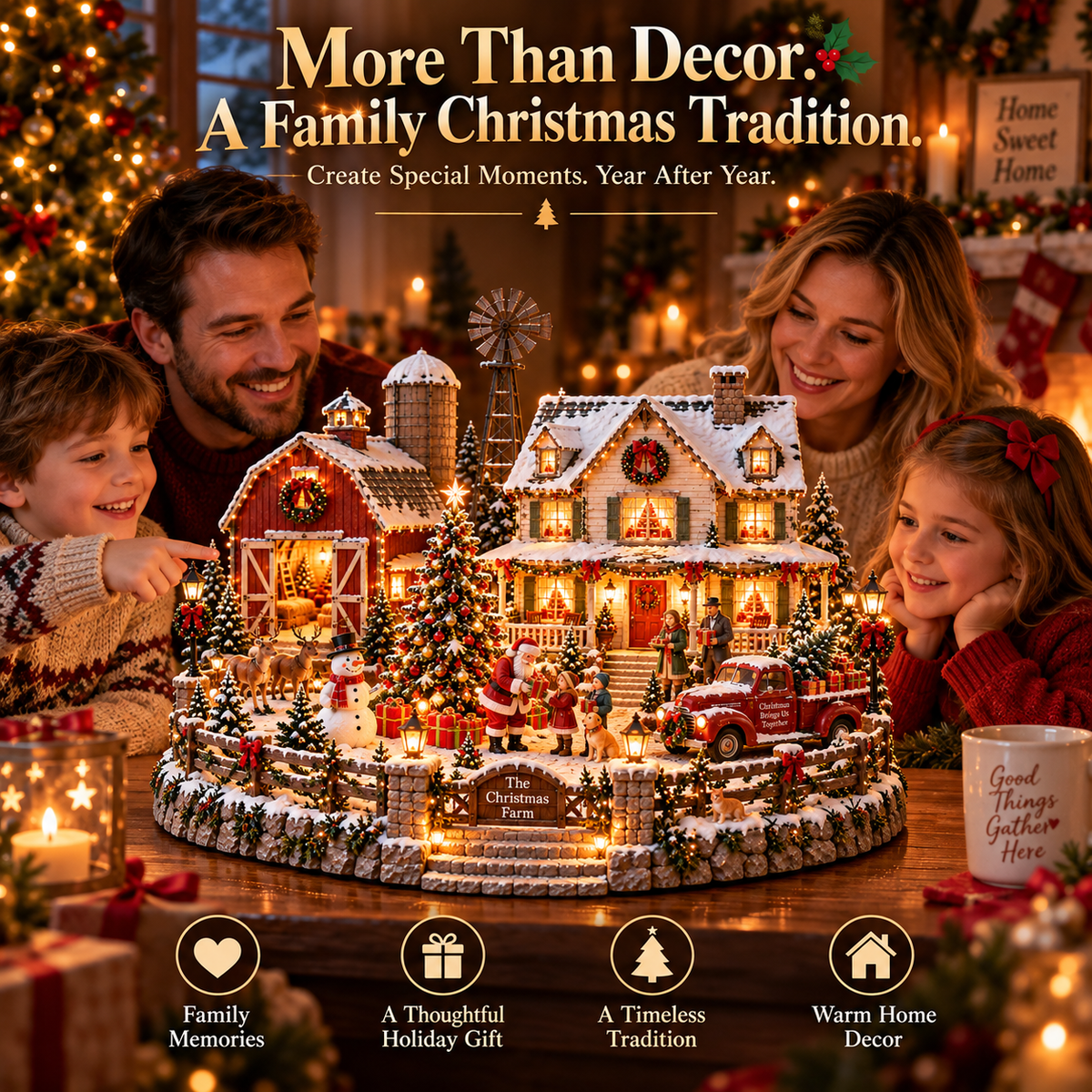 🎄 Ready for a Magical Christmas?! 🎁 The Christmas Farm – A Village Full of Holiday Joy!