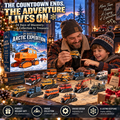 ❄️ Ready to Conquer the Arctic?! 🚜 2026 Vintage Snowcat Expedition – 24 Days of Frozen Adventures!