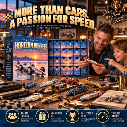 🏁 Chase the Horizon! 🚀 2026 Land Speed Legends – 24 Days of Speed & Adventure!