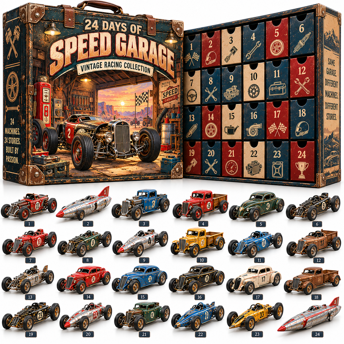 🏁 Chase the Horizon! 🚀 2026 Land Speed Legends – 24 Days of Speed & Adventure!