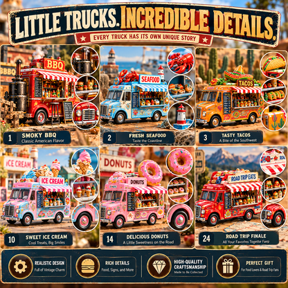 🚚 Hungry for Adventure?! 🍔 2026 American Roadside Eats – 24 Days of Food Truck Surprises!