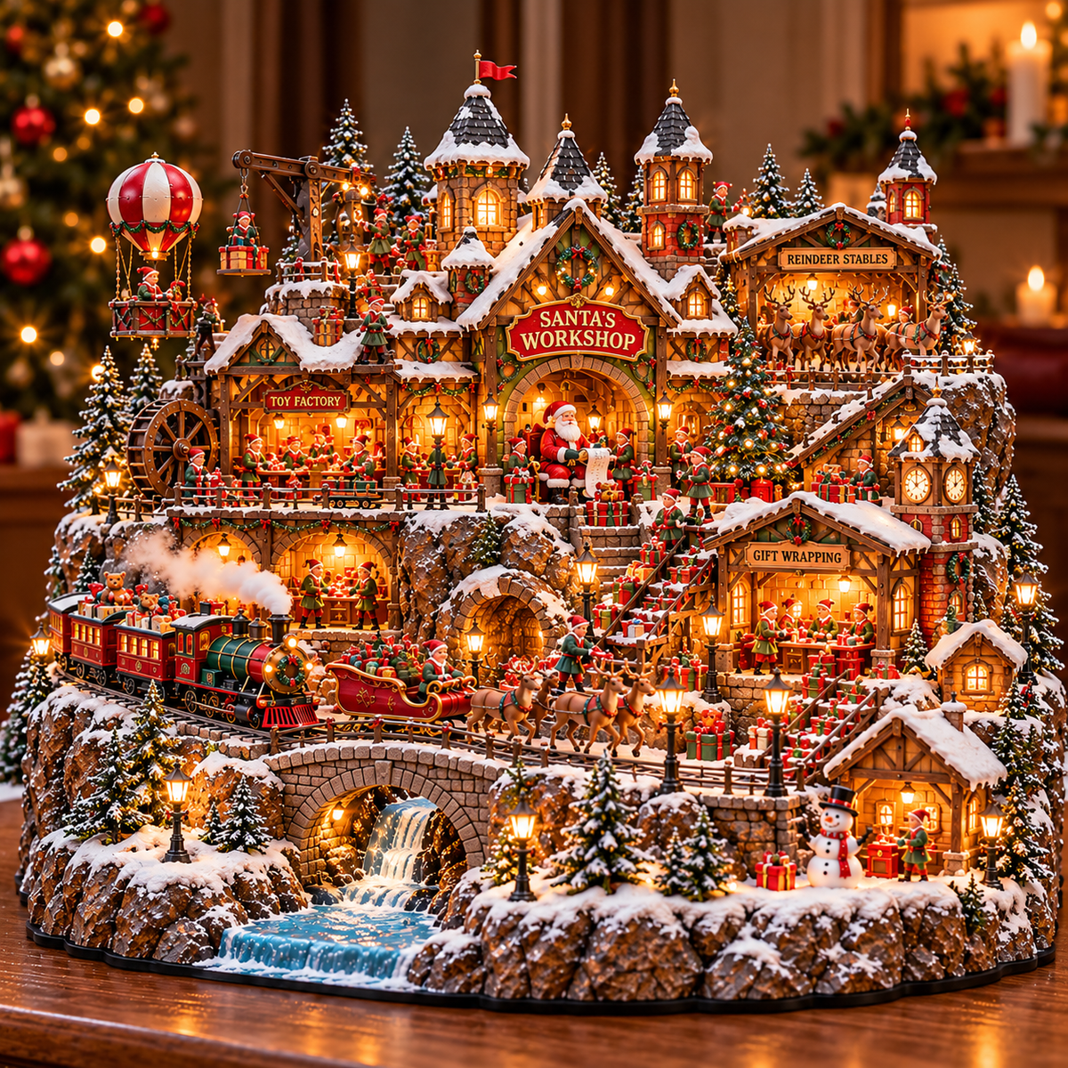 🎄 Ready to Bring Christmas Magic Home?! 🎅 2026 Santa's Workshop Village – A Whole World of Holiday Wonder