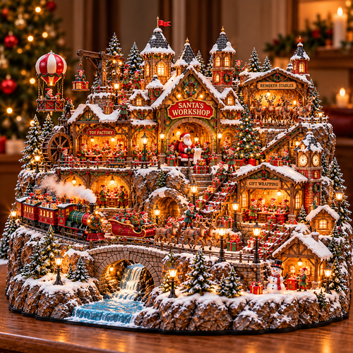🎄 Ready to Bring Christmas Magic Home?! 🎅 2026 Santa's Workshop Village – A Whole World of Holiday Wonder