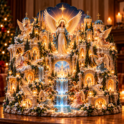 🪽 Bring Heaven's Light Home! ✨ 2026 Guardian Angels LED Sanctuary – A Beautiful Symbol of Faith, Hope & Everlasting Love!