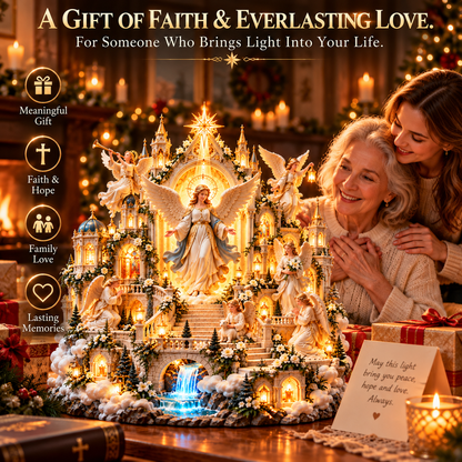 🪽 Bring Heaven's Light Home! ✨ 2026 Guardian Angels LED Sanctuary – A Beautiful Symbol of Faith, Hope & Everlasting Love!