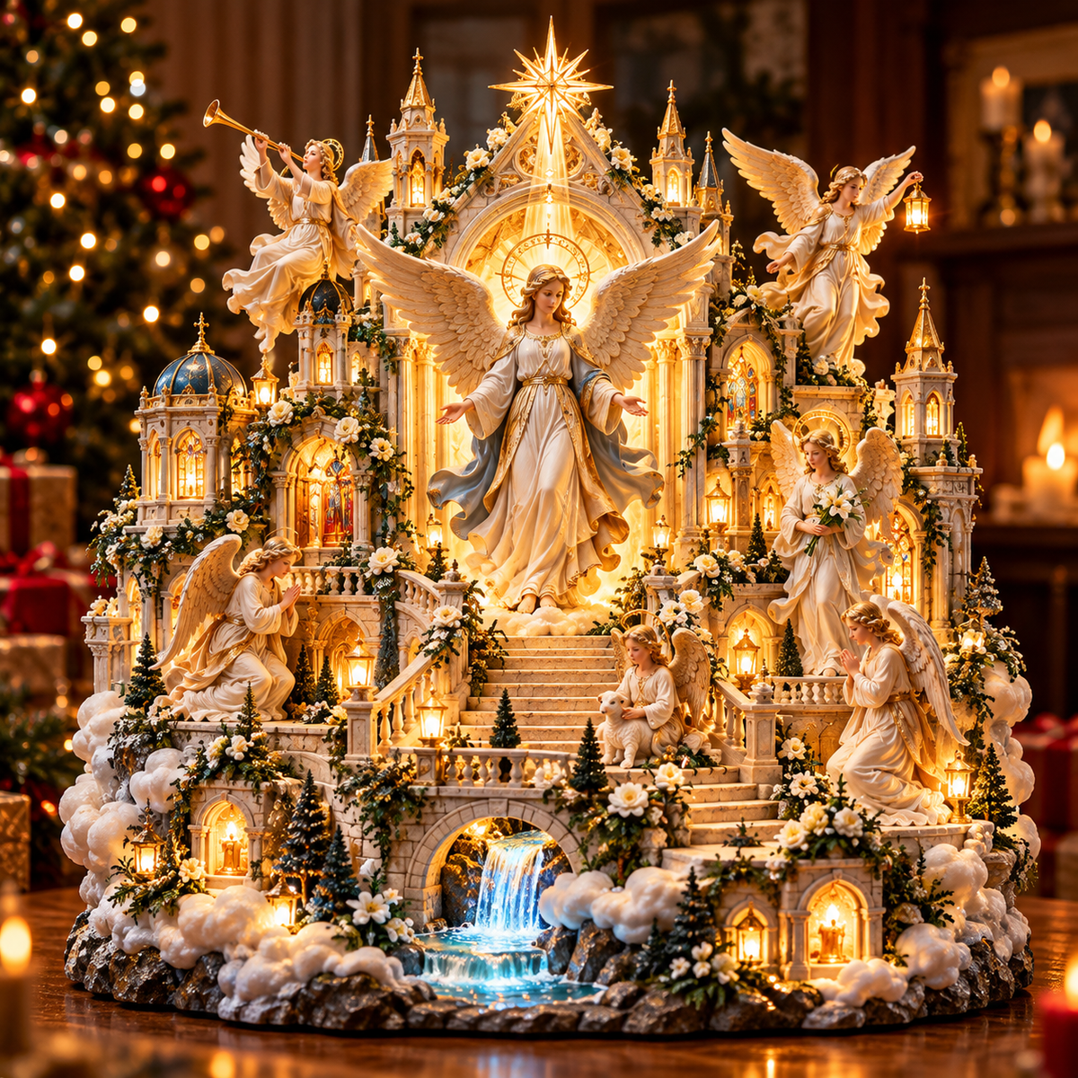 🪽 Bring Heaven's Light Home! ✨ 2026 Guardian Angels LED Sanctuary – A Beautiful Symbol of Faith, Hope & Everlasting Love!