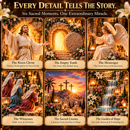 ✨ The Tomb Is Empty! ✝️ Jesus Resurrection Sanctuary – A Miracle of Hope & New Life