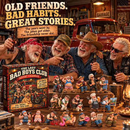 🎄 😎The Last Bad Boys Club – 24 Days of Laughs, Old Friends & Great Memories