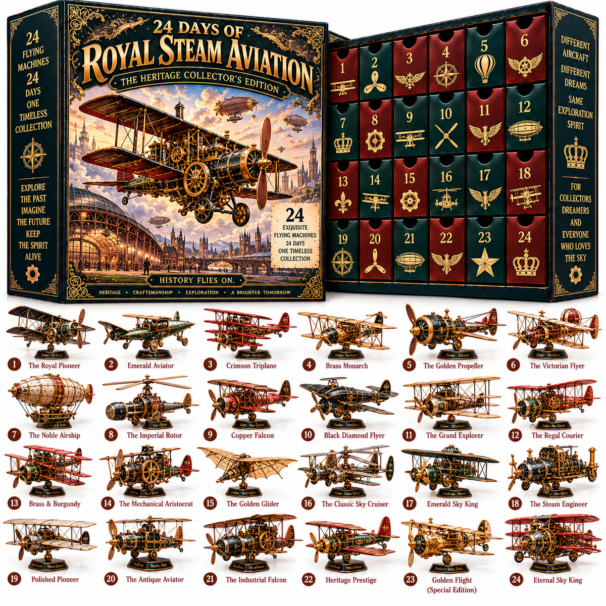 🔥 Ready to Take Flight?! ✈️ 2026 Pioneer Skies – 24 Days of Vintage Aircraft Adventures!