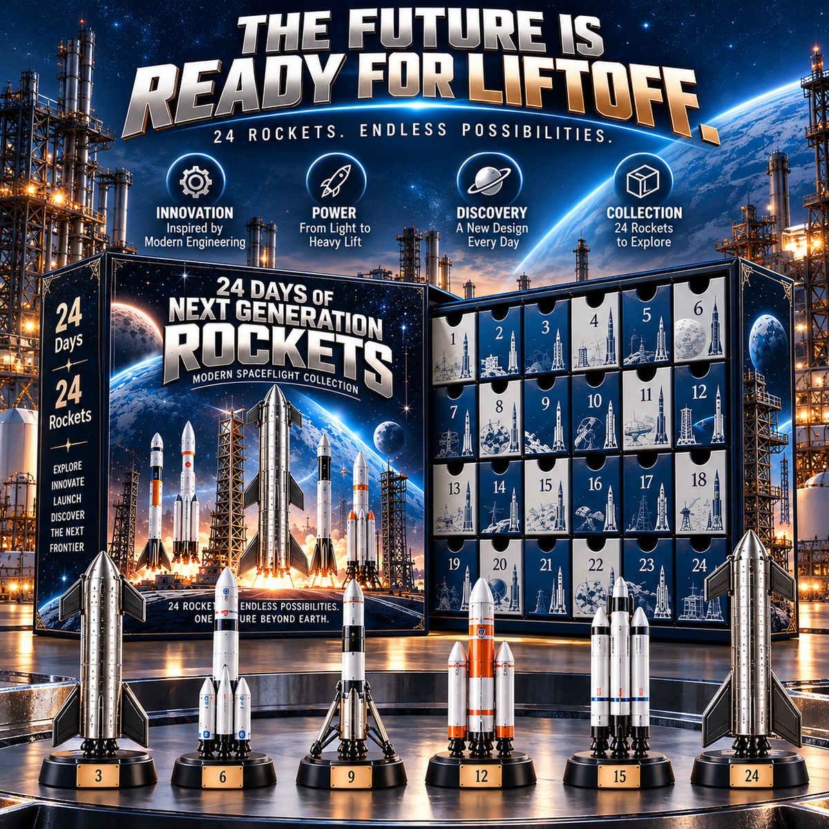 🚀 Ready for Liftoff?! 🌌 2026 Rocket Adventures – 24 Days of Discovery!