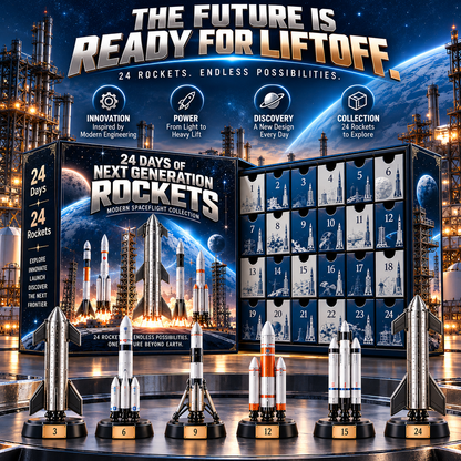 🚀 Ready for Liftoff?! 🌌 2026 Rocket Adventures – 24 Days of Discovery!