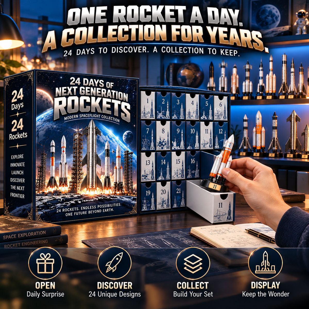 🚀 Ready for Liftoff?! 🌌 2026 Rocket Adventures – 24 Days of Discovery!