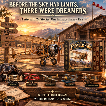 🔥 Ready to Take Flight?! ✈️ 2026 Pioneer Skies – 24 Days of Vintage Aircraft Adventures!