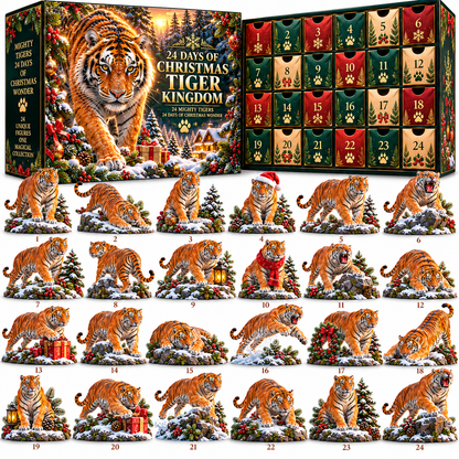🐅 Even the Wildest Hearts Have a Gentle Side! ❤️ 2026 Tiger Advent Calendar – 24 Days of Wild Love & Wonder!