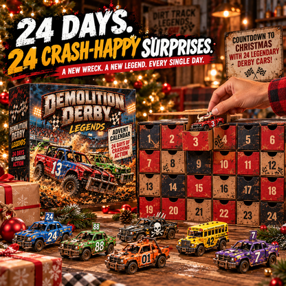 🚗 24 Days of Wrecked Car Legends 🎄 – Vintage Car Collectibles 🎁