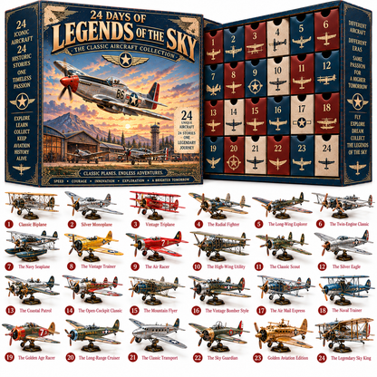 🔥 Ready to Take Flight?! ✈️ 2026 Pioneer Skies – 24 Days of Vintage Aircraft Adventures!