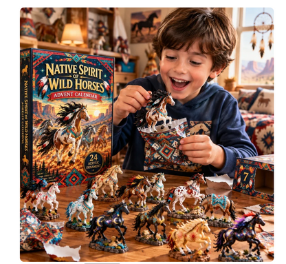 🔥 Almost Sold Out!🐎2026 Wild Horses Advent Calendar – 24 Days of Western Magic