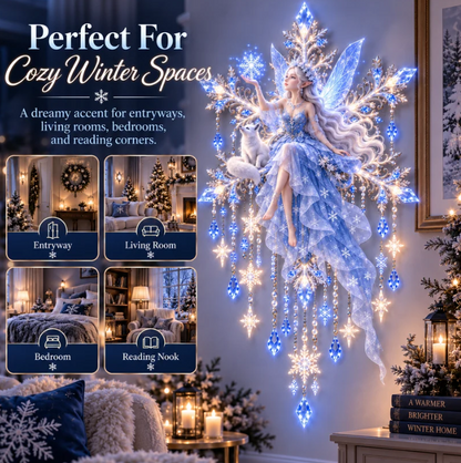 🔥 FINAL NIGHT! 50% OFF!Ice Snow Elf Starfall Wall Light❄️