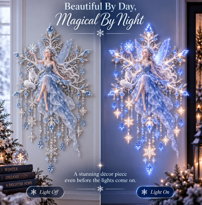 🔥 FINAL NIGHT! 50% OFF!Ice Snow Elf Starfall Wall Light❄️