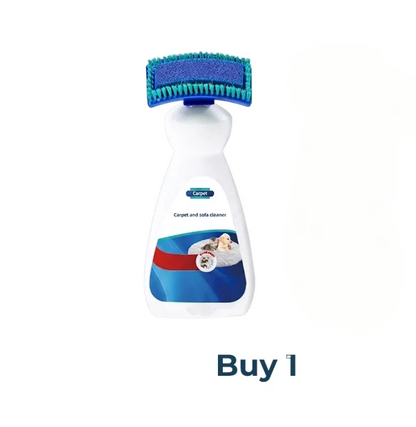 ✨No Rinsing Needed! 2-in-1 No-Rinse Sofa & Carpet Cleaner with Built-In Scrubbing Brush